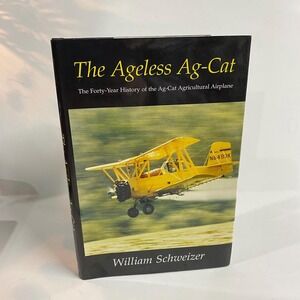 Signed Book The Ageless At-Cat forty year history on agricultural airplane